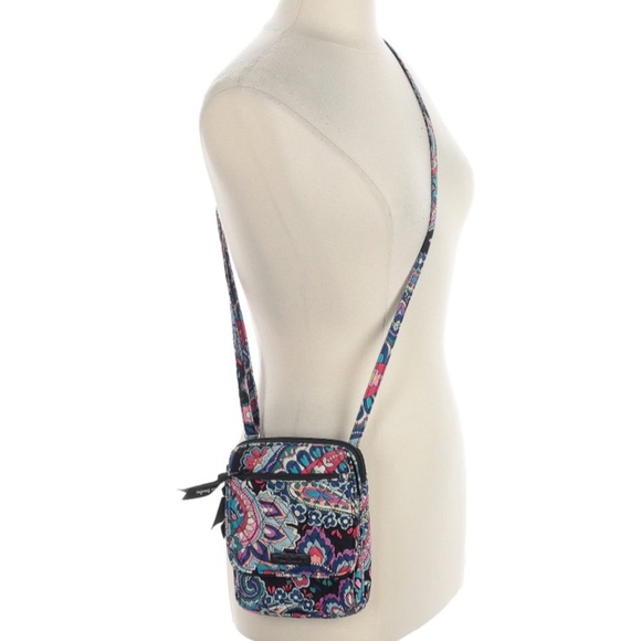VERA BRADLEY RETIRED Haymarket Paisley Hipster Crossbody Shoulder Bag - Picture 3 of 4